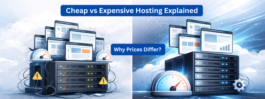 why hosting cheap and expensive comparison cheap vs premium hosting